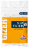 GIZEH Slim Filter Aktivkohle 6mm / 1er (Zigarettenfilter)
