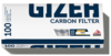 GIZEH Carbon Filter 100 (Zigarettenhülsen)
