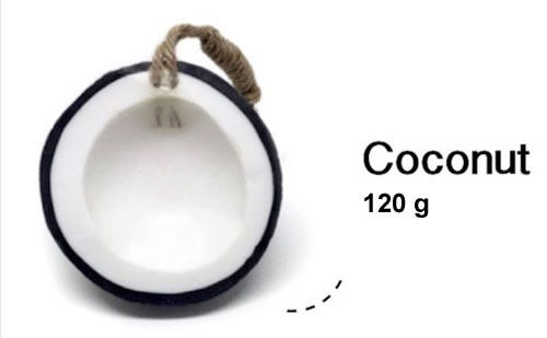 Fruchtseife COCONUT, 120g (Naturseife)